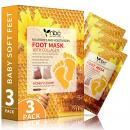 NBC Foot Mask With Collagen - Honey Flower 100Pcs/Box