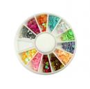 Plastic Art Heart Flake