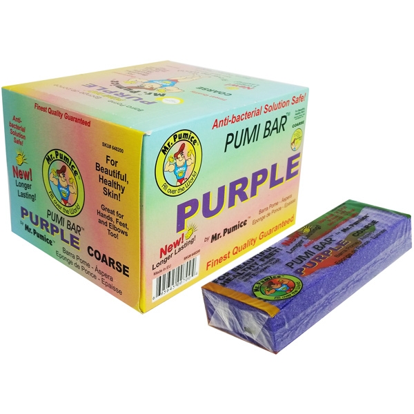 Pumi Bar Purple -  Coarse - 12pcs/Box