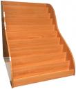 Small Polish Step Rack - Wooden - 110 Bottles