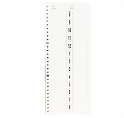 Refill Appointment Book 2 Columns- 200 Pages