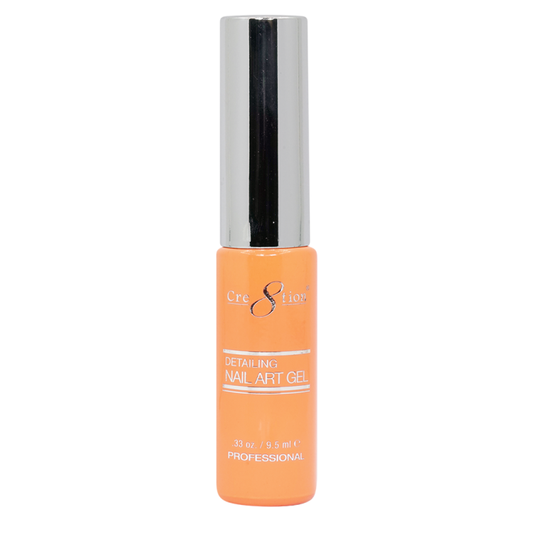 Cre8tion Detailing Nail Art Gel 12 Hot Orange