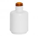 Empty Bottle White Painted Gel Polish 0.5oz