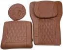 Spa Chair Cover Cushion Set - Cappuccino