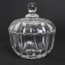 Pumkin Glass Jar and Cup w Glass Glid - 5 oz