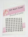3D Nail Seal Gold 03