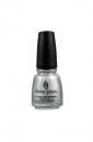CHINA GLAZE NAIL LACQUER, PLATINUM SILVER 0.5 FL OZ 77051