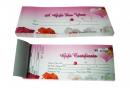 50 Gift Certificates  and 50 Envelopes (Pink)