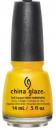 China Glaze Lacquer -82390 - Sun's Up Top Down