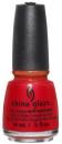 China Glaze Lacquer -83541 - Hot Flash With Hardeners