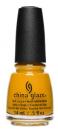 China Glaze Lacquer -84296 - Mustard The Courage