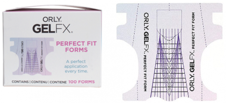ORLY PERFECT FIT FORM - 100ct