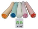 Polymer Clay Cane Flower Art A-061 - 2 Inches Long