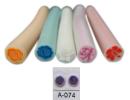 Polymer Clay Cane Art Flower A-074 - 2 Inches Long