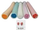 Polymer Clay Cane Flower Art B-029 - 2 Inches Long