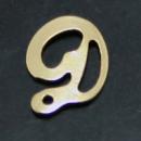 Charm Gold - Char D (10 pieces a bag)