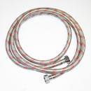 Stainless Steel Hot Water  Hose -  6.5 feet - Red
