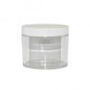 Empty Powder Bottle - Clear - 4 oz
