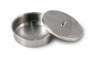 Stainless Steel Powder Dish with lid (Large) - 4 oz